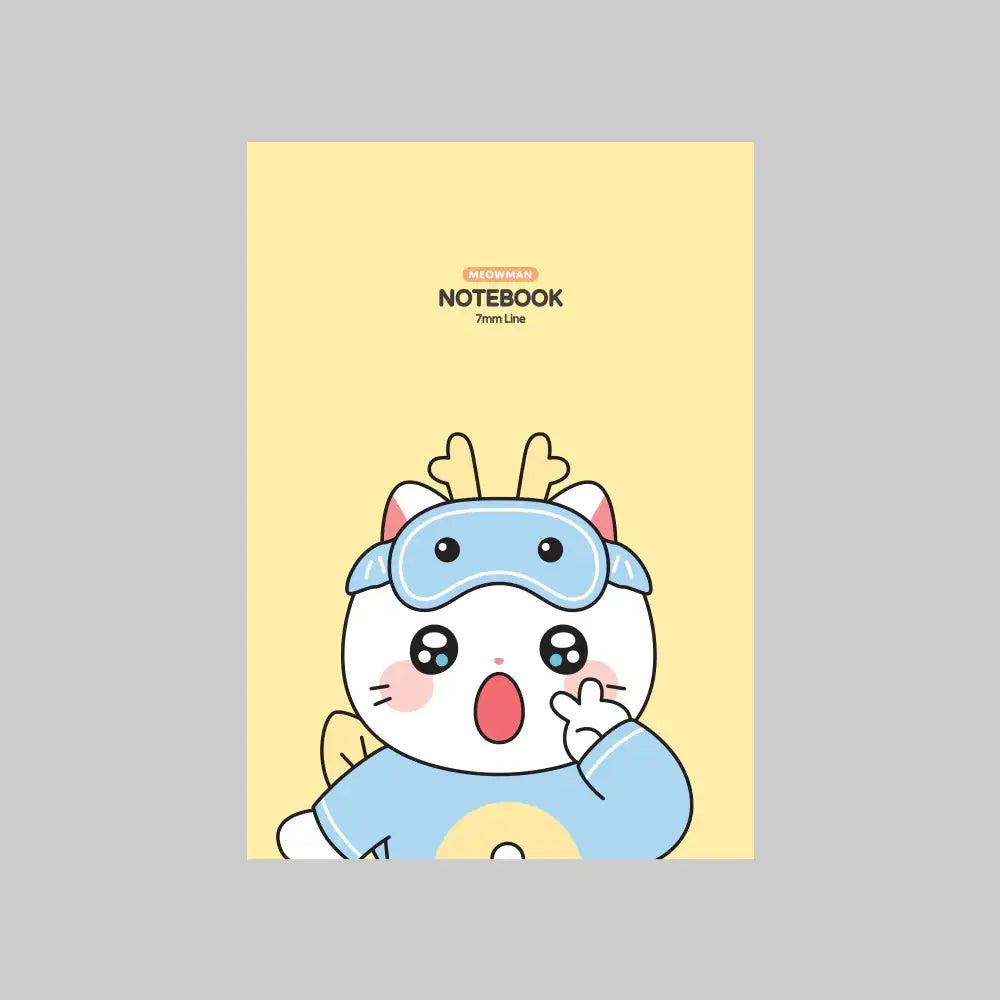 Meow Man - B5 Notebook - Webtoon Friends - Home & Living, Accessories - Harumio