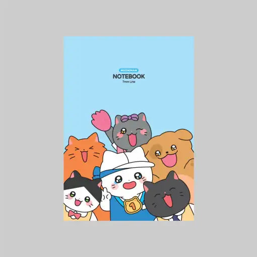 Meow Man - B5 Notebook - Webtoon Friends - Home & Living, Accessories - Harumio