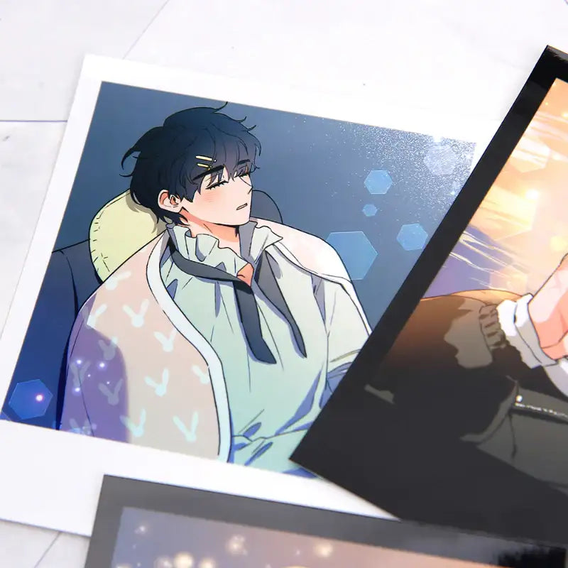The Northern Duke Needs a Warm Hug - Polaroid Set - Webtoon Shop - Polaroid Photos - Harumio