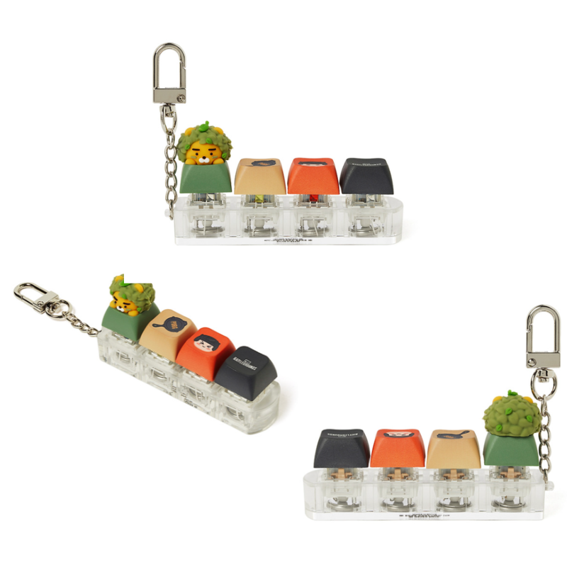 Battleground X Friends - LED Keycap Keyring