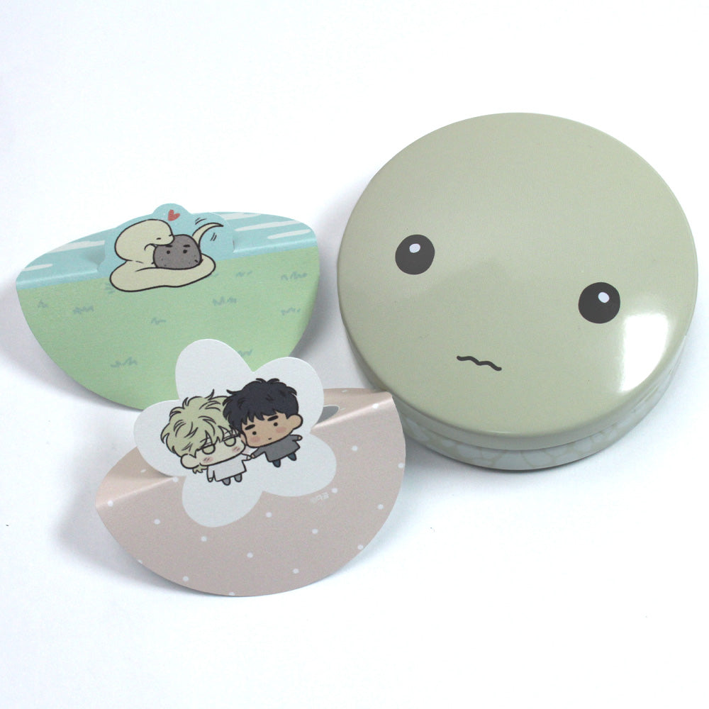 The Sacred Serpent's Seduction - Shinpumbeop Geumryang & Taeseon Memo Cans