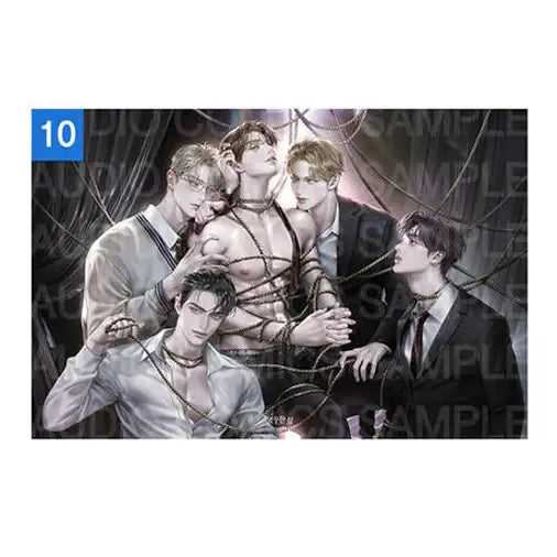 Audio Comics - Illustrated Blanket & Acrylic Block - Audio Comics - Blanket - Harumio