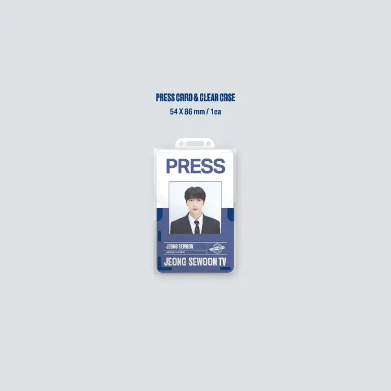 Jeong Se Woon - 2024 Season's Greetings - SLL JoongAng Co., Ltd. / Starship Entertainment - Merchandise - Harumio