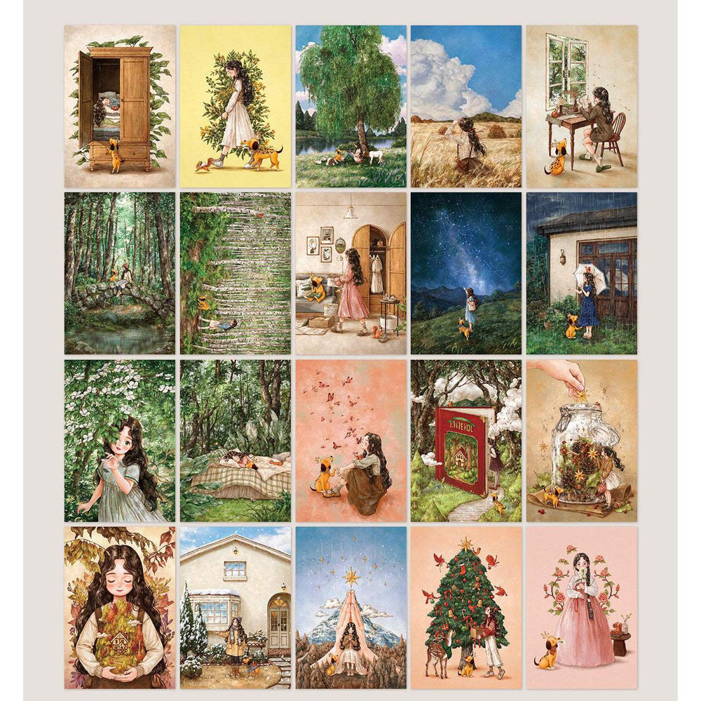 2025 AEPPOL Forest Girl Diary : Planner and Calendar (tumblbug) - AEPPOL - Manhwa - Harumio