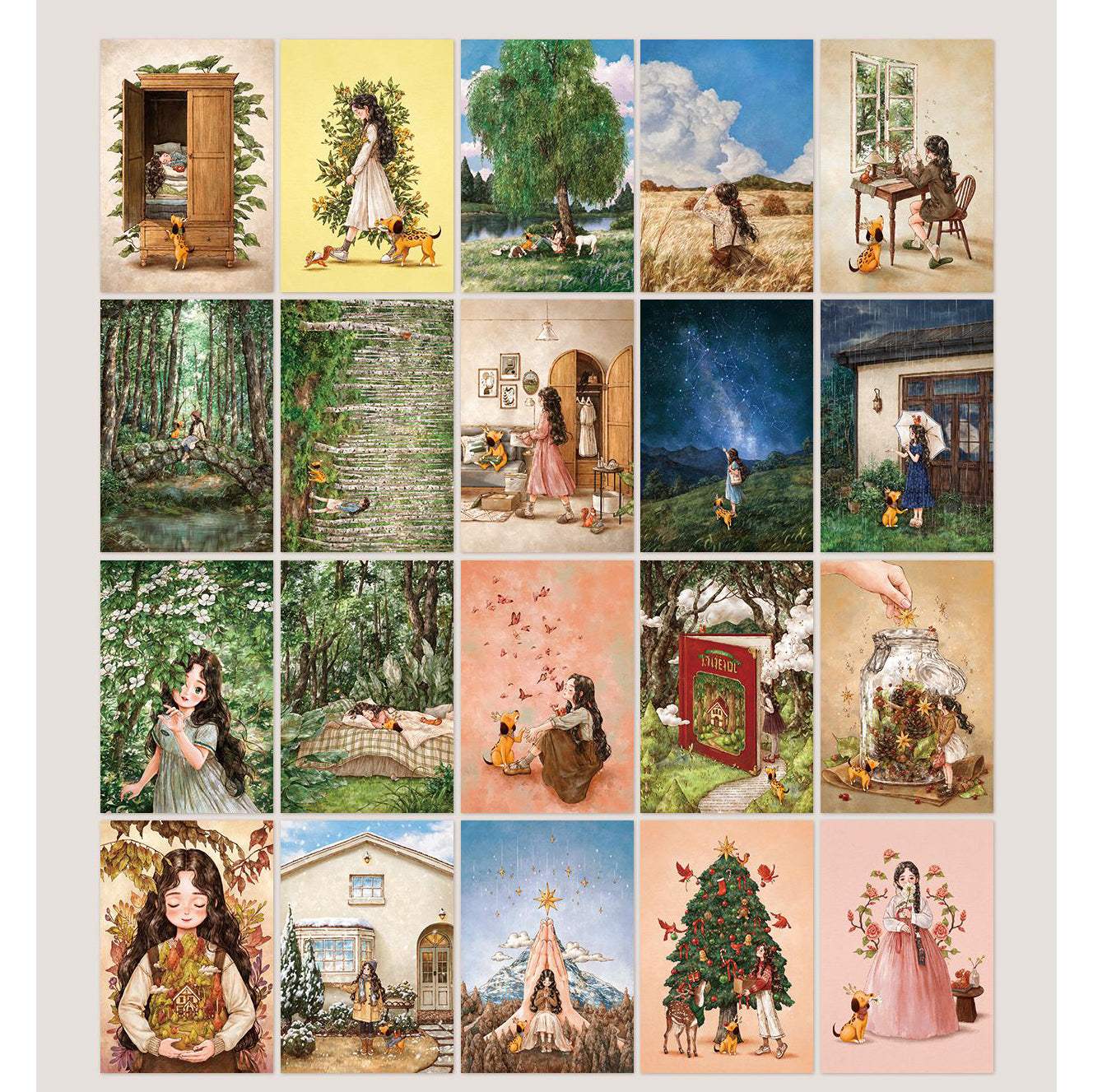 2025 AEPPOL Forest Girl Diary : Planner and Calendar (tumblbug) - AEPPOL - Manhwa - Harumio