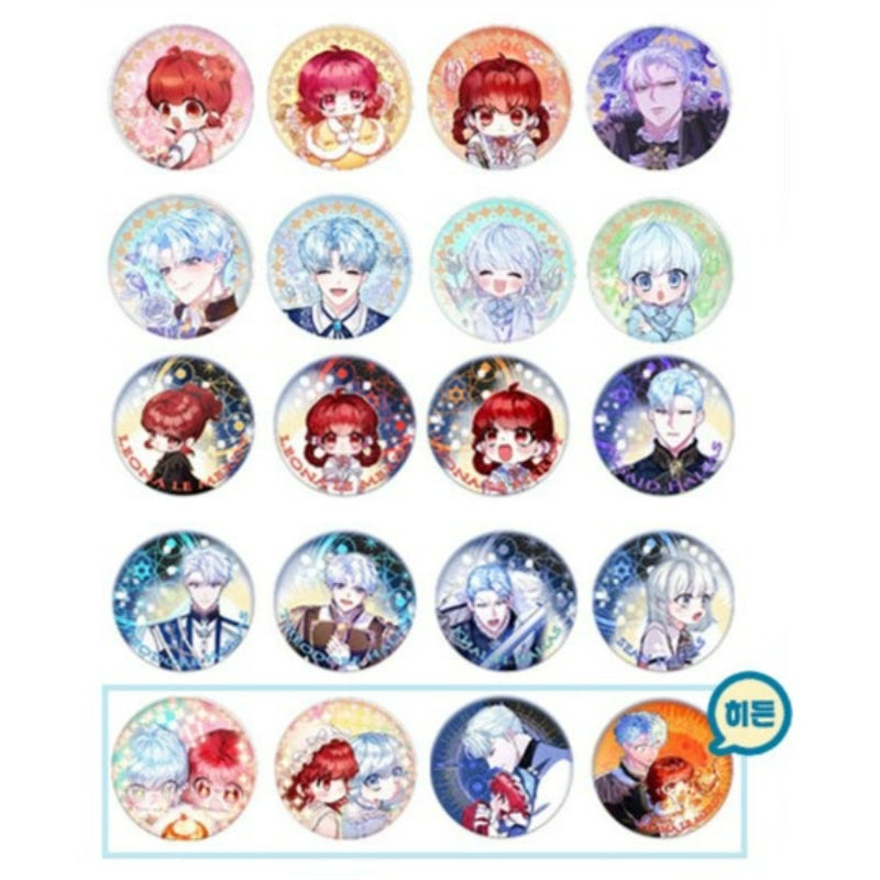 Adopted by My Enemy Pop Up - Can Badge