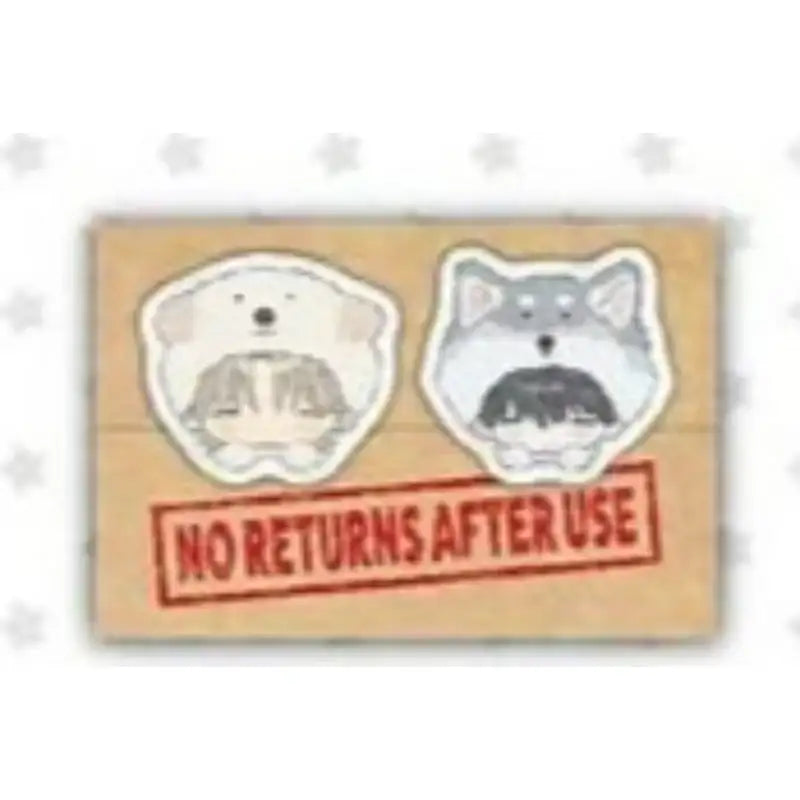 No Returns After Use x BeOn Annex - Acrylic Clip 2P Set - BeOn Annex - Accessories - Harumio
