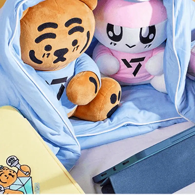 Seventeen - Bongbongee X Muzik Tiger - Plush Toy Set - SEVENTEEN - Plush doll - Harumio