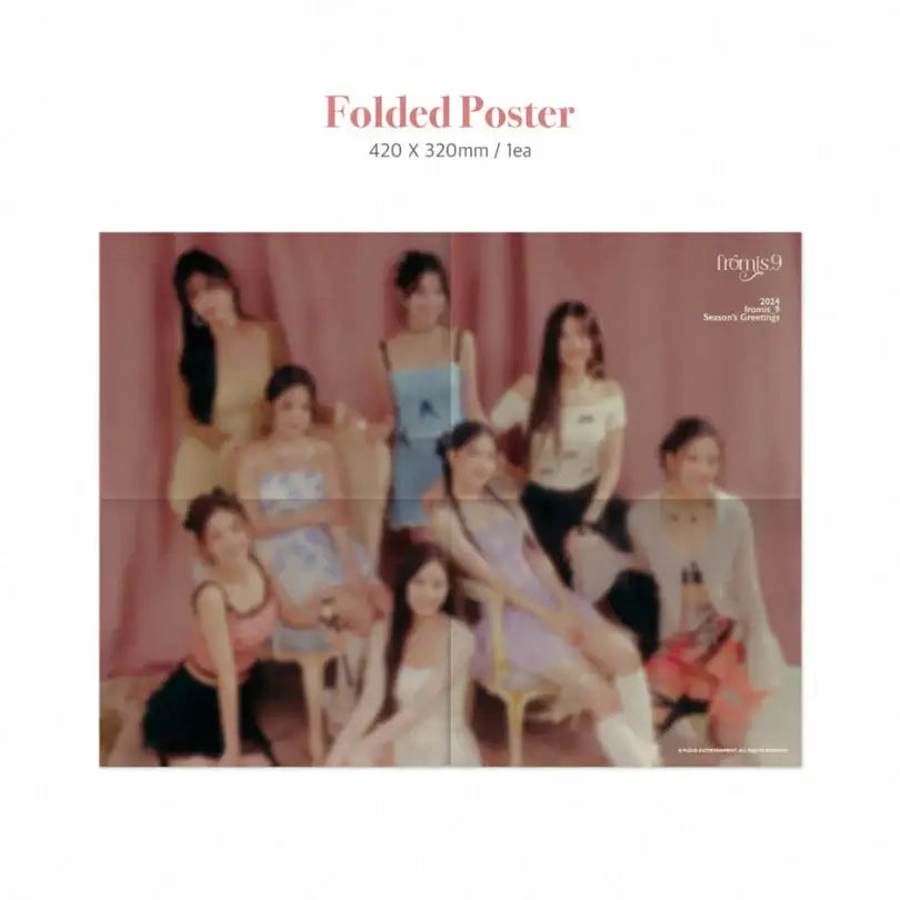 fromis_9 - 2024 Season's Greetings - Soundwave Co., Ltd. / Starship Entertainment - Merchandise - Harumio