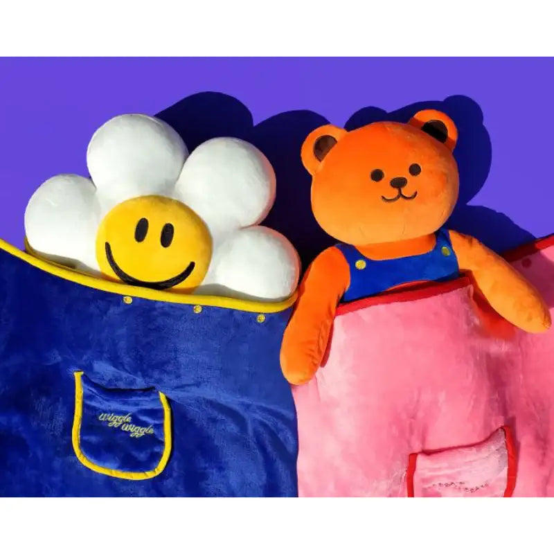 Wiggle Wiggle - Cushion Blanket 2 - Wiggle Wiggle - Home & Living, Accessories - Harumio
