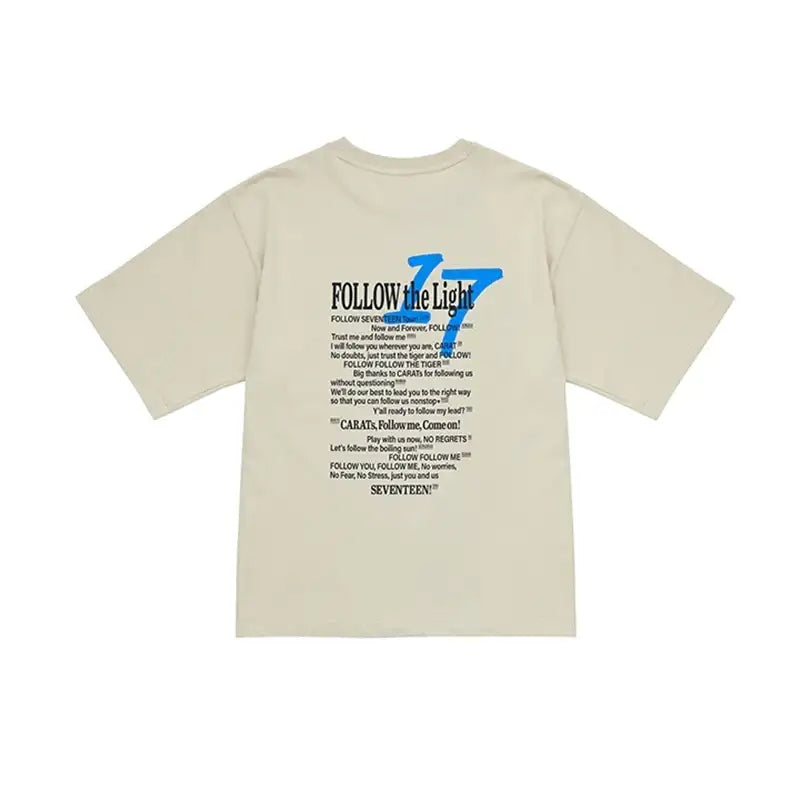 SEVENTEEN - Follow - S/S T-Shirt - SEVENTEEN - T-Shirts - Harumio