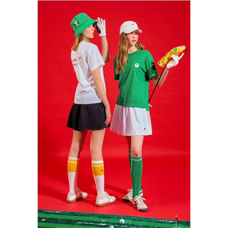 Wiggle Wiggle X Golden Bear - Jersey Flared Skirt