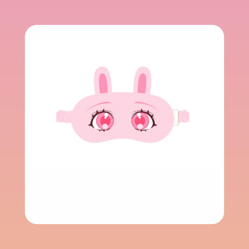 Siren : Becoming the Villain's Family - Rabbit Sleep Mask