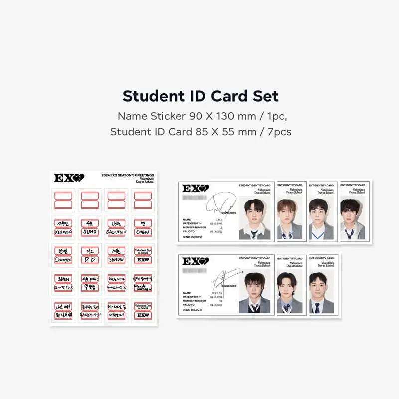 EXO - 2024 Season's Greetings - SM Entertainment - Merchandise - Harumio
