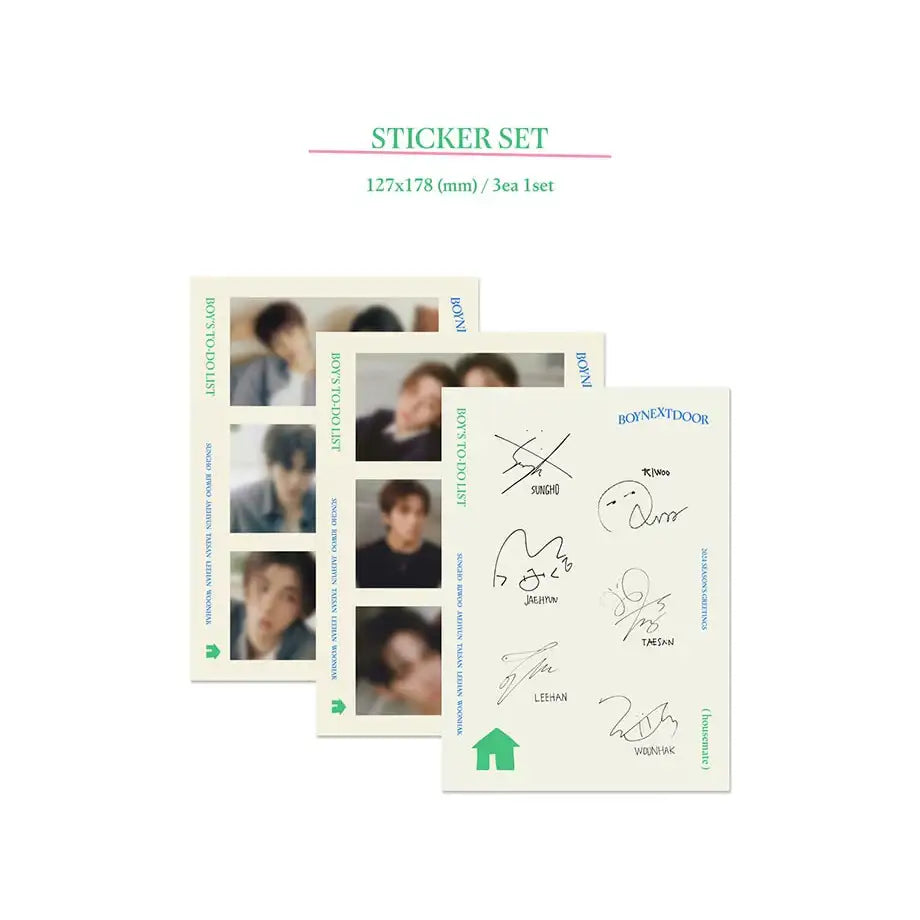 BOYNEXTDOOR - 2024 Season's Greetings - Soundwave Co., Ltd. / Starship Entertainment - Merchandise - Harumio