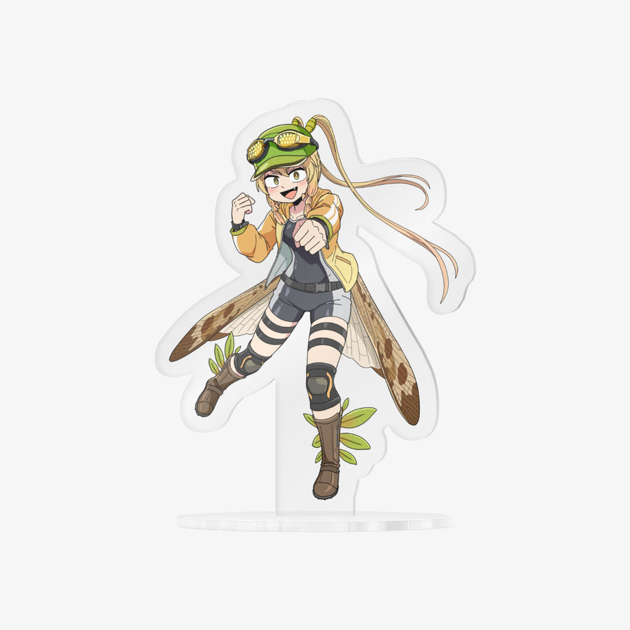 Galois - Cretaceous Grasshopper Girl Acrylic Stand - Marpple Shop - Acrylic Stand - Harumio