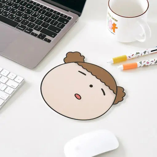 Maru Is a Puppy - Mouse Pad - Webtoon Friends - Home & Living, Accessories - Harumio