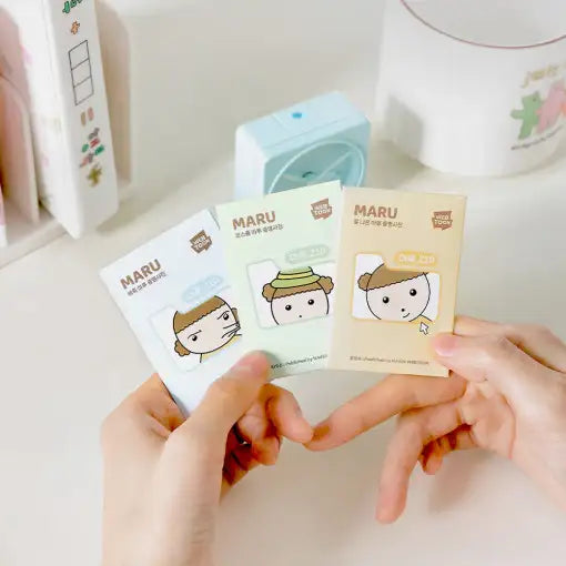 Maru Is a Puppy - ID Photo Sticker - Webtoon Friends - Home & Living, Accessories - Harumio