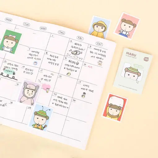 Maru Is a Puppy - ID Photo Sticker - Webtoon Friends - Home & Living, Accessories - Harumio