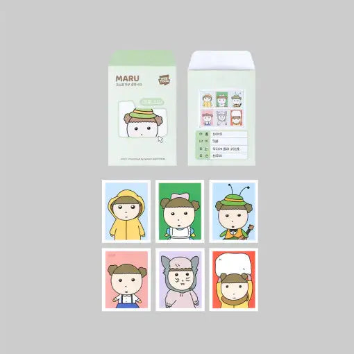 Maru Is a Puppy - ID Photo Sticker - Webtoon Friends - Home & Living, Accessories - Harumio