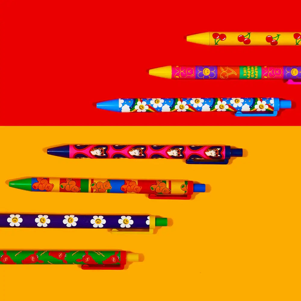 Wiggle Wiggle - Pattern Ball Pen - Wiggle Wiggle - Pen - Harumio