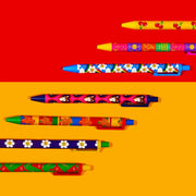 Wiggle Wiggle - Pattern Ball Pen - Wiggle Wiggle - Pen - Harumio
