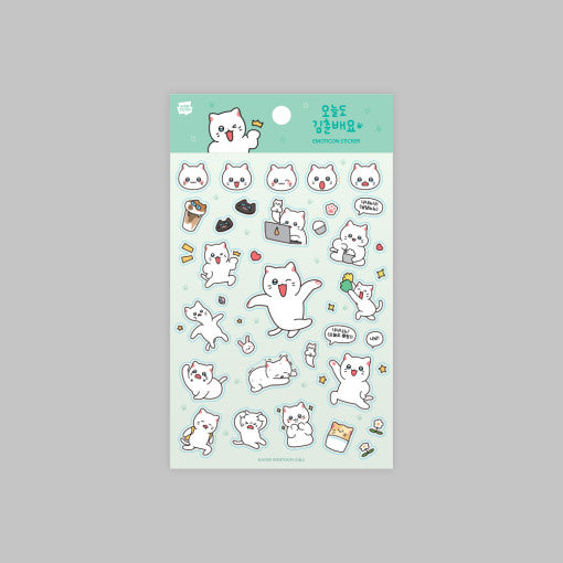 Meow Man - Emoticon Sticker