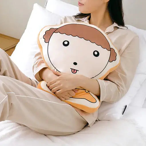 Maru Is a Puppy - Flat Cushion - Webtoon Friends - Home & Living, Accessories - Harumio