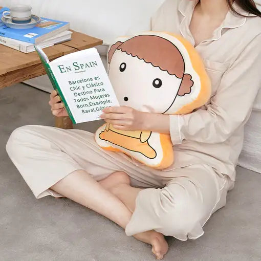 Maru Is a Puppy - Flat Cushion - Webtoon Friends - Home & Living, Accessories - Harumio