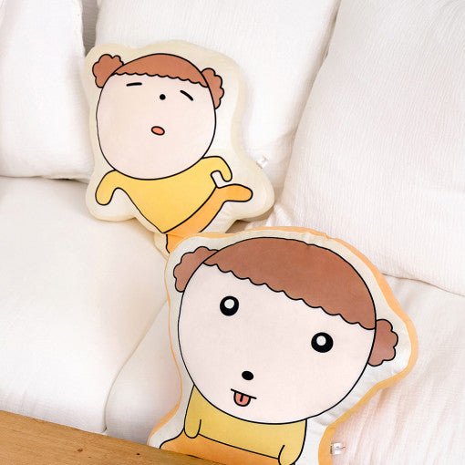 Maru Is a Puppy - Flat Cushion - Webtoon Friends - Home & Living, Accessories - Harumio