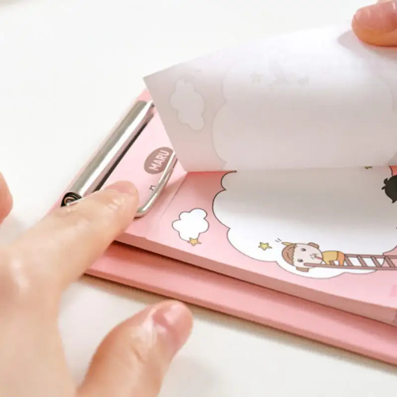 Maru Is a Puppy - Memo Clipboard - Webtoon Friends - Memo Clipboards - Harumio