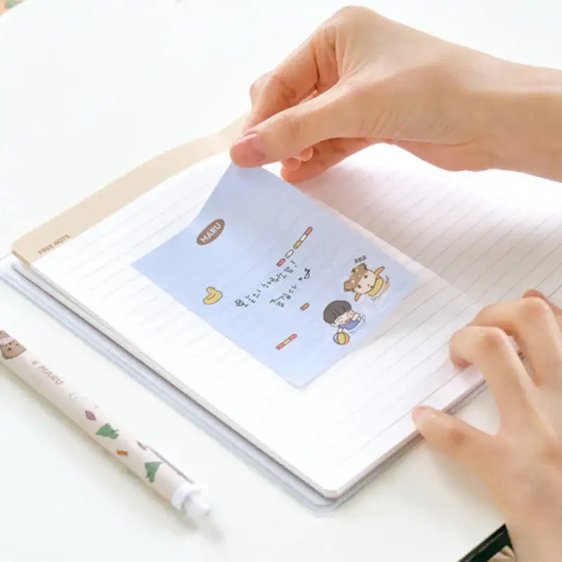 Maru Is a Puppy - Memo Clipboard - Webtoon Friends - Memo Clipboards - Harumio