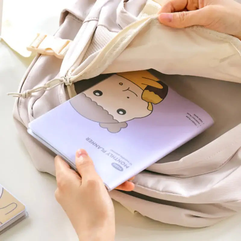 Maru Is a Puppy - Monthly Planner - Webtoon Friends - Planner Books - Harumio