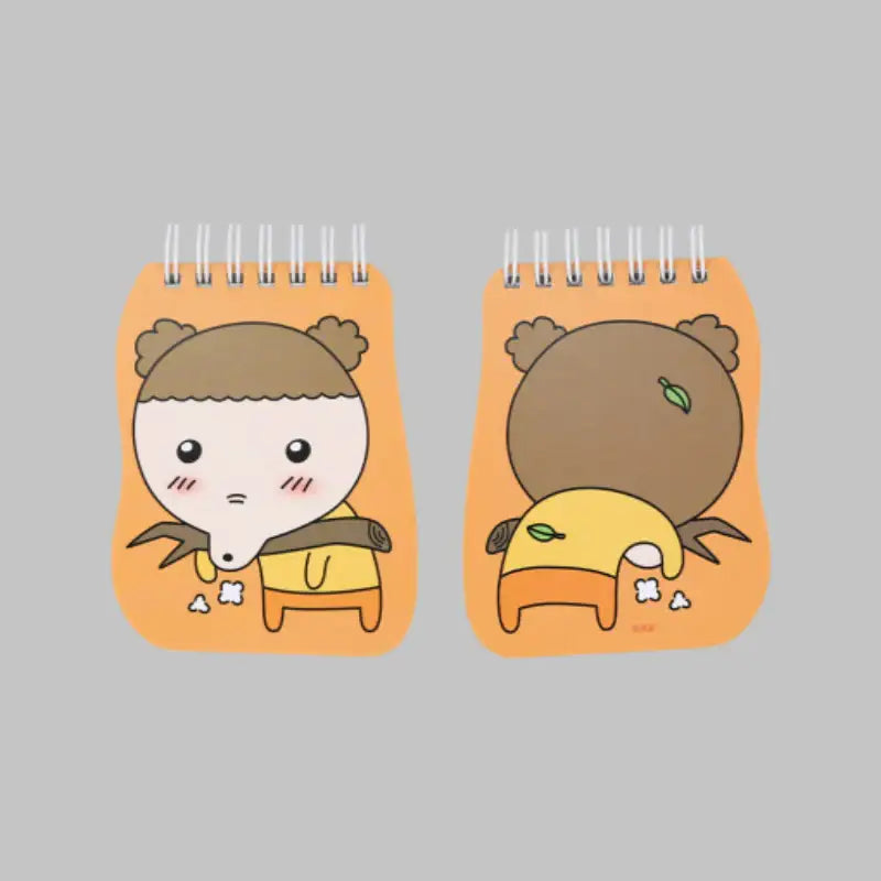 Maru Is a Puppy - Shape Notebook - Webtoon Friends - Notebooks - Harumio