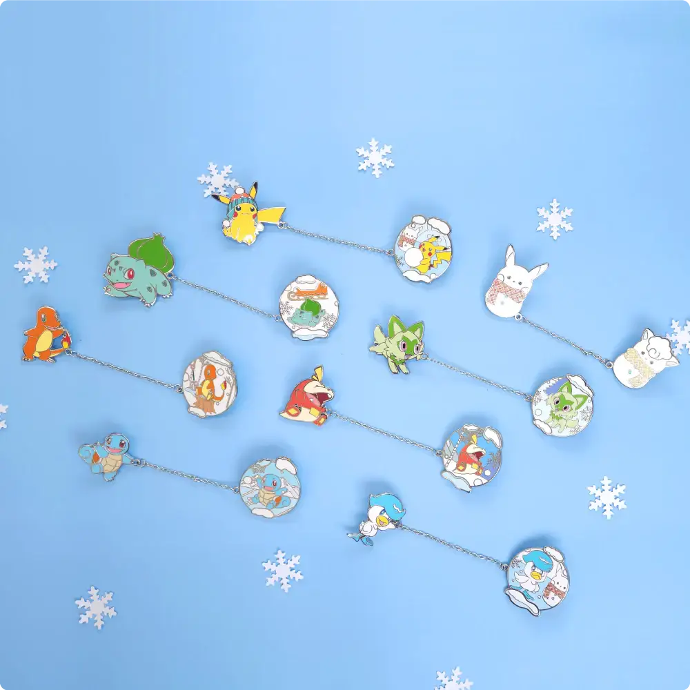 Pokémon - Pokémon Chain Badge - Pokémon - Home & Living, Accessories - Harumio
