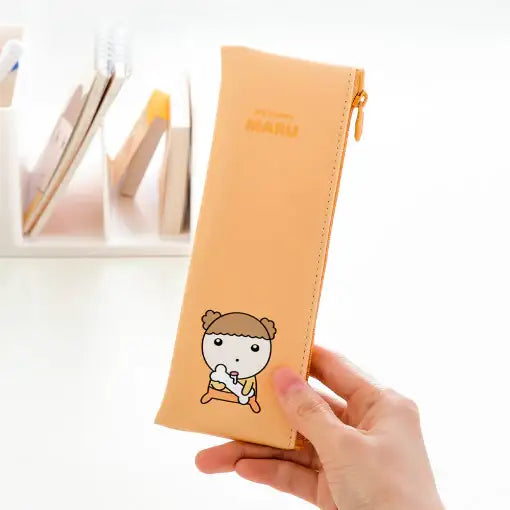 Maru Is a Puppy - Flat Pouch - Webtoon Friends - Stationery - Harumio