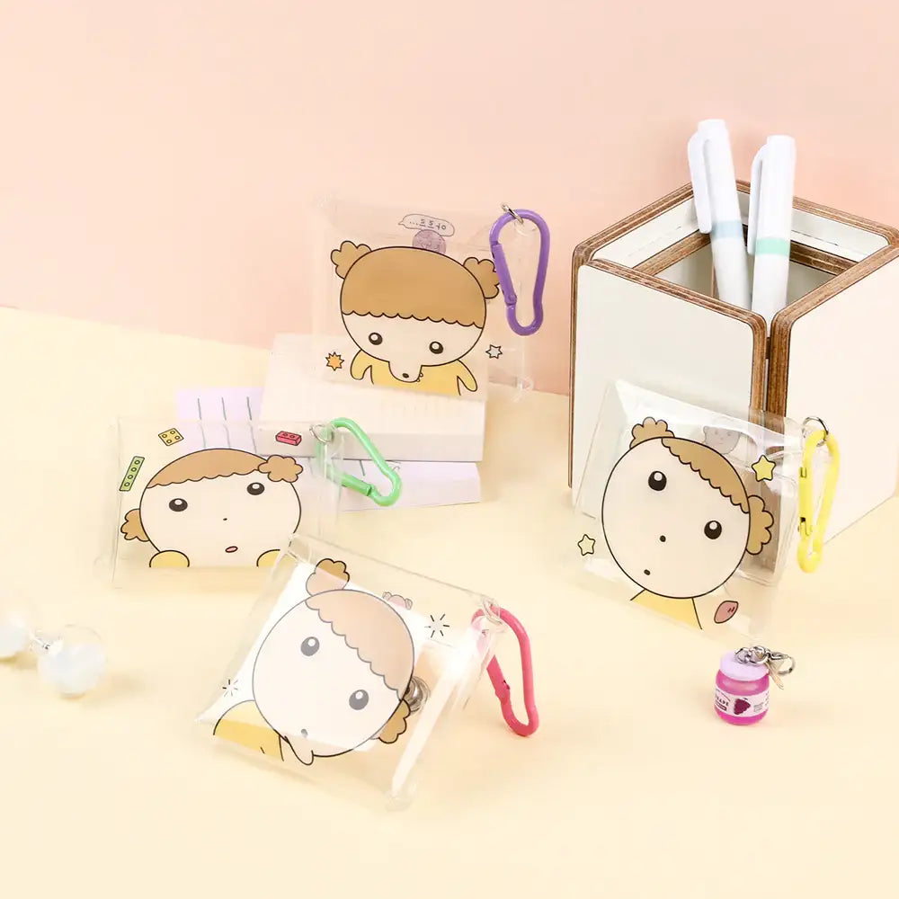 Maru Is a Puppy - Clear Mini Case - Webtoon Friends - Stationery - Harumio