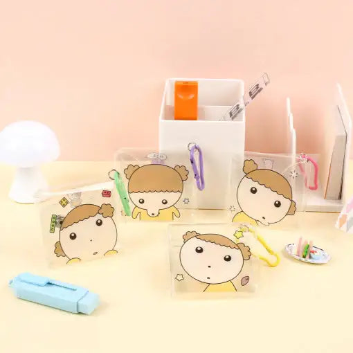 Maru Is a Puppy - Clear Mini Case - Webtoon Friends - Stationery - Harumio