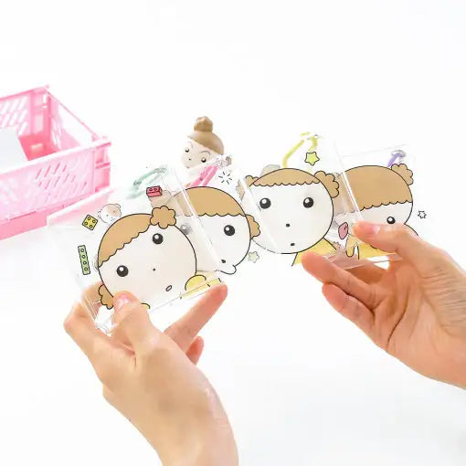 Maru Is a Puppy - Clear Mini Case - Webtoon Friends - Stationery - Harumio