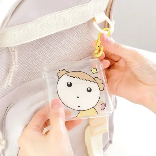 Maru Is a Puppy - Clear Mini Case - Webtoon Friends - Stationery - Harumio