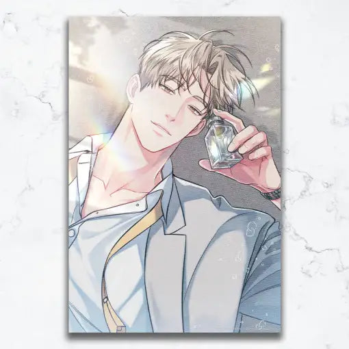 Between The Lines - Canvas Picture Frame - Official W - Illustrated Colored Paper - Harumio