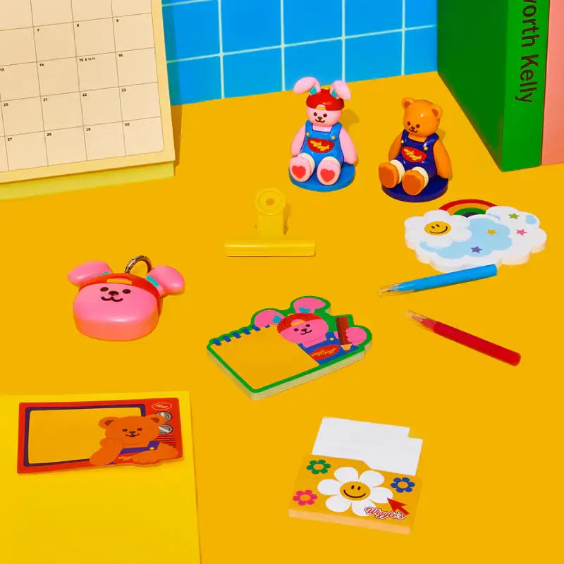 Wiggle Wiggle - Sticky Memo - Wiggle Wiggle - Memo - Harumio