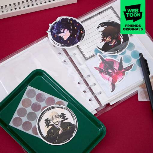 Return of the Mad Demon - Sticker Pack - Webtoon Friends - Sticker - Harumio
