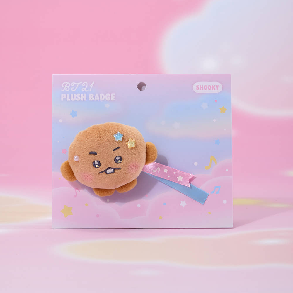 BT21 Beyond the Journey - Plush Badge
