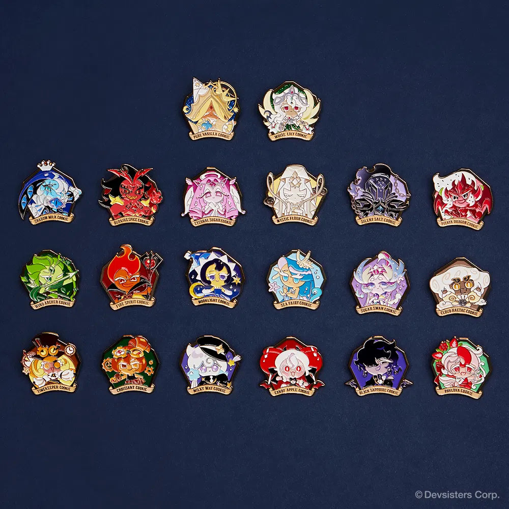 Cookie Run - Metal Pin Badge (Random)