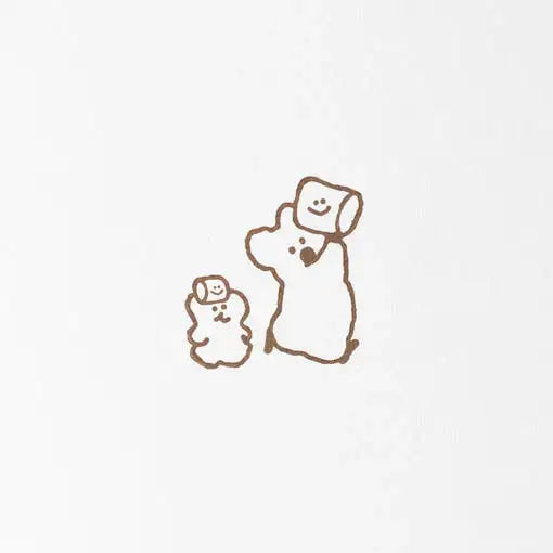 Dinotaeng - Marshville Stamp - Line Friends - Stamp - Harumio