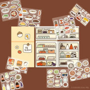 Daily Meal - Piece Sticker Set - Jaedam Media - Sticker - Harumio