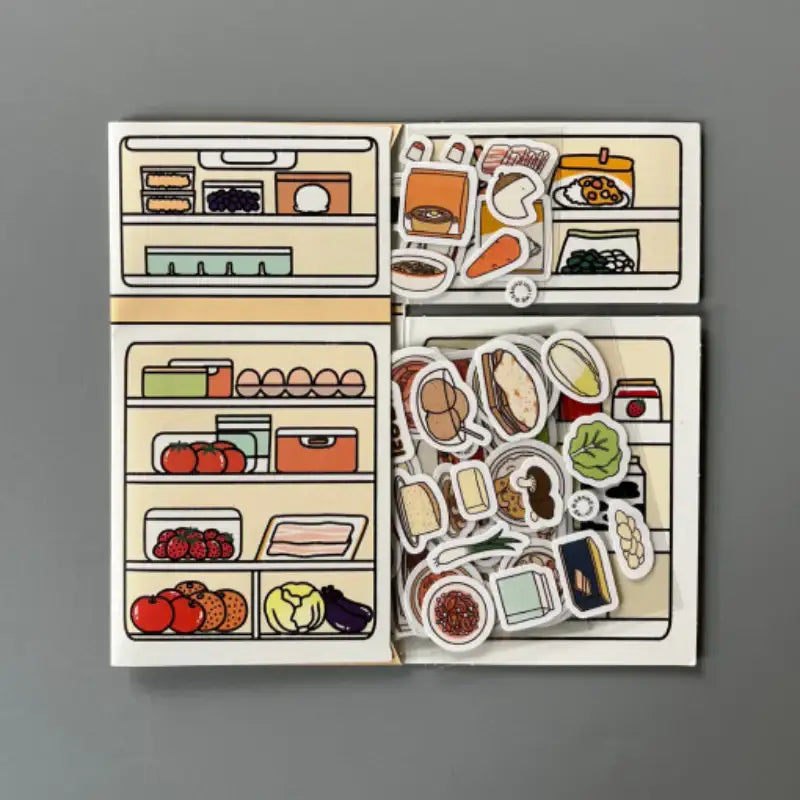 Daily Meal - Piece Sticker Set - Jaedam Media - Sticker - Harumio