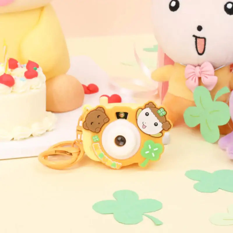 Maru Is a Puppy - Mini Beam Camera Keyring - Webtoon Friends - Keyring - Harumio