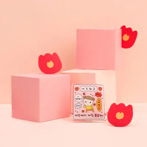Maru Is a Puppy - Lucky Card Acrylic Tok - Webtoon Friends - Griptok - Harumio